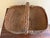 Brown Late 19th Century American Oak Splint Basket With Wrapped Bentwood Handle For Sale - Image 8 of 12