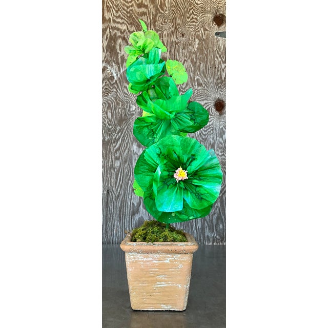 Early 21st Century Contemporary Hand Rolled Paper Flowers For Sale - Image 5 of 10