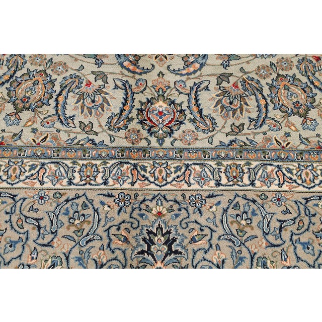 Textile Vintage Kashan Rug, 2000s For Sale - Image 7 of 17