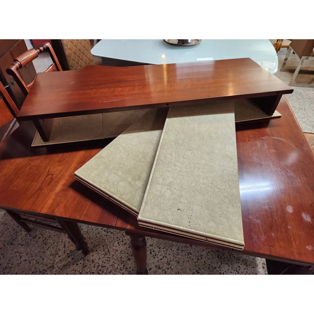 Late 20th Century Willett Wildwood Cherry Wood Dining Set For Sale - Image 12 of 15