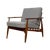 Mid-Century Danish Teak Armchair, 1960s For Sale