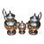 Vintage Silver Plate 3-Piece Coffee & Tea Service Set – Coffee Pot, Teapot & Covered Sugar Bowl For Sale