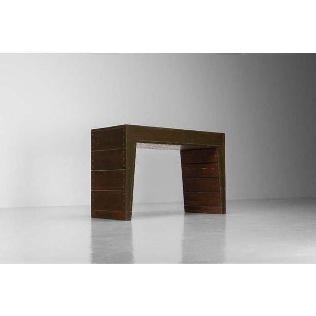 Vintage Dutch Open Table by Jan De Jong, 1966 For Sale - Image 6 of 18