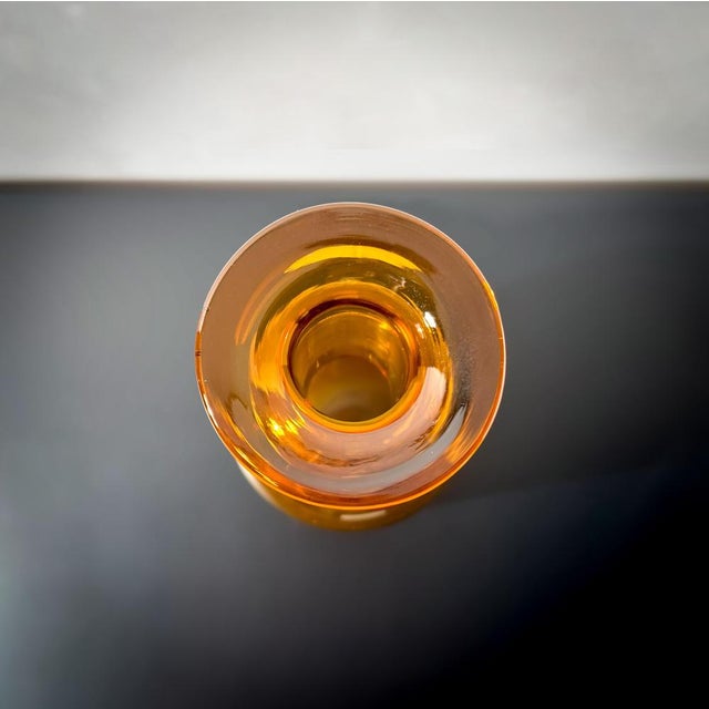 1960s Mid-Century Modern Bottle Vase by Otto Brauer for Holmegaard, 1960s For Sale - Image 5 of 8