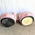 Postmodern Pink Multi Colored Nautilus Swivel Lounge Chairs by Directional - A Pair For Sale - Image 12 of 12