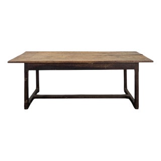 Rustic Farmhouse Table in Oak For Sale