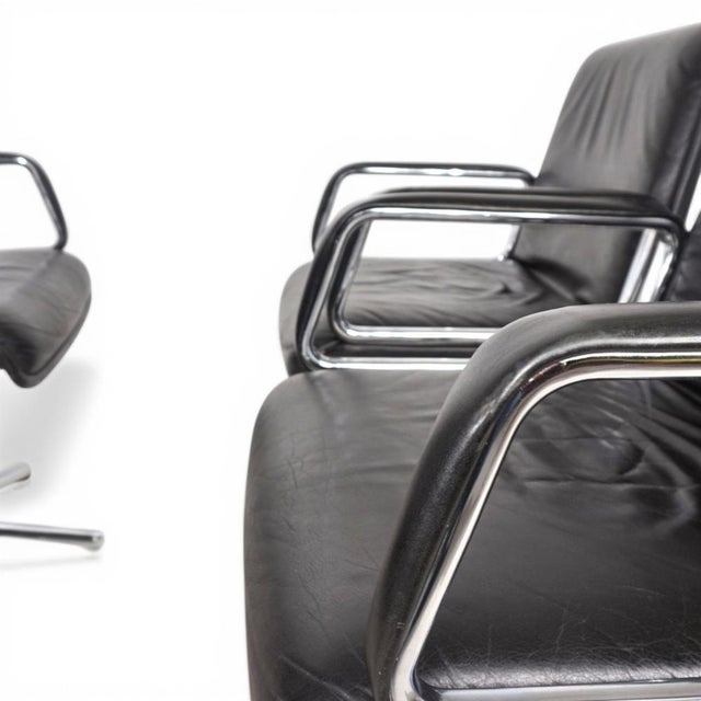 Delta Swivel Chairs by Delta Design for Wilkhahn, 1970s, Set of 4 For Sale - Image 6 of 18