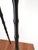 Faux Bamboo Floor Easel Display Stand Foldable Wood Easel Dark Brown Finish For Sale - Image 13 of 14