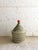 Large Vintage Wine Balloon in Grey Basket, Italy, 1950s For Sale - Image 4 of 10