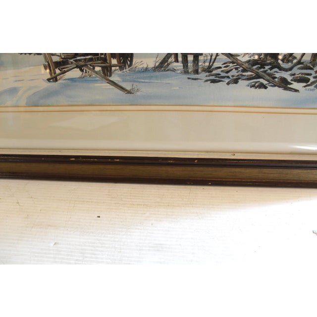 'Winter' 1980 by Jack Wemp (1925-2005) For Sale In New York - Image 6 of 12