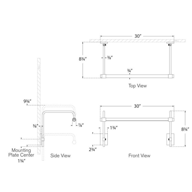 Thomas O'Brien for Visual Comfort Signature Kidd 30" Frame Mount Picture Light in Polished Nickel For Sale - Image 11 of 13