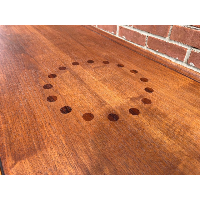 Mid-Century Modern Drexel Declaration Walnut & Rosewood Coffee Table by Kipp Stewart & Stewart MacDougall 1960s For Sale - Image 3 of 10