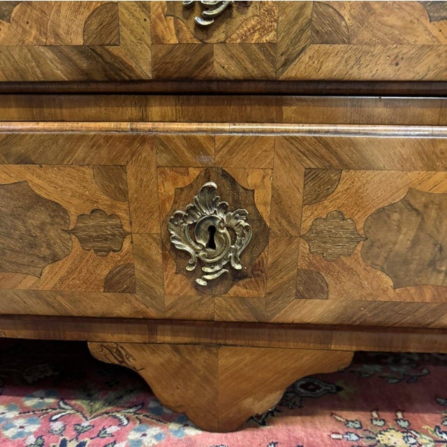 Louis XV Marquetry Chest of Drawers For Sale - Image 6 of 7