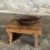 Small Light Upcycled Teak Occasional Stool, 1990s For Sale - Image 6 of 13