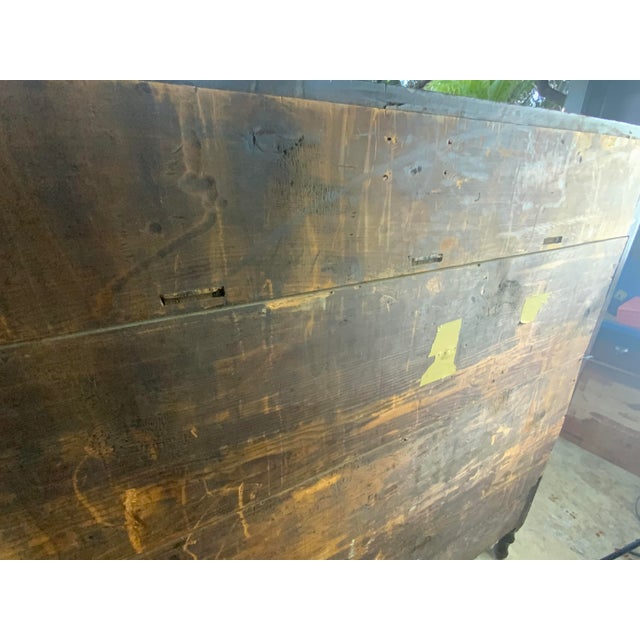 American 19th Century Curly Maple Chest For Sale - Image 9 of 17