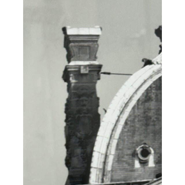 Philippe Hugonnard B/W Photograph Print of the Louvre + Pyramid, Framed For Sale - Image 11 of 12