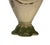 Pair of Antique Victorian Wild & Adams Large Handled Vases in Green - England For Sale - Image 4 of 8