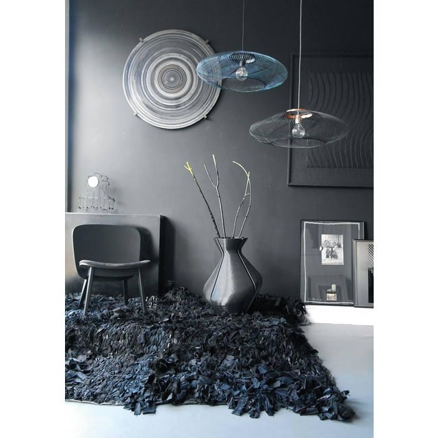 Not Yet Made - Made To Order Large Ufo Iridescent Fiber Pattern Lamp by Atelier Robotiq For Sale - Image 5 of 7