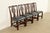 Councill Furniture Councill Craftsmen Georgian Carved Mahogany Dining Chairs, Set of Four For Sale - Image 4 of 13