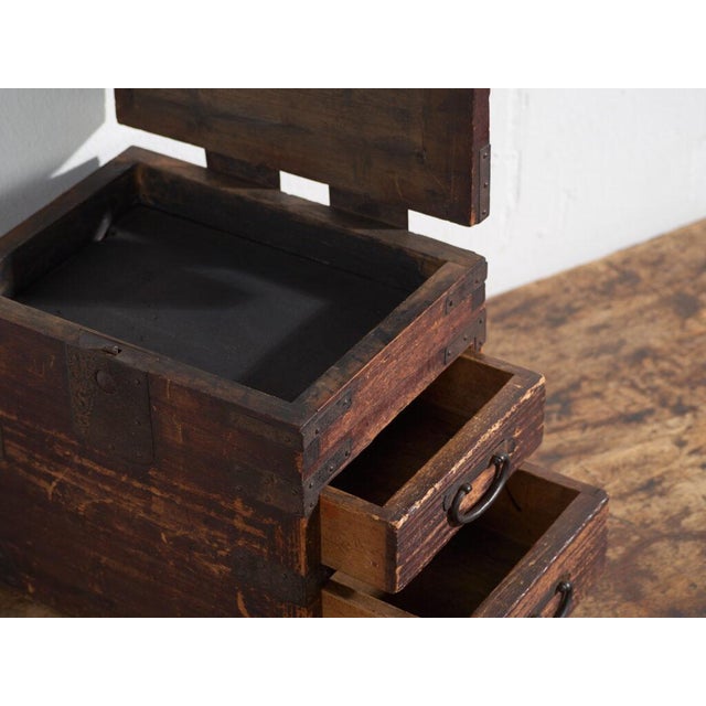 Japanese Ko-Dansu Desk Box For Sale - Image 5 of 12