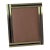 Romeo Rega Style Italian Brass and Steel Picture Frame For Sale