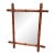 French Faux Bamboo Mirror, Circa 1900 For Sale