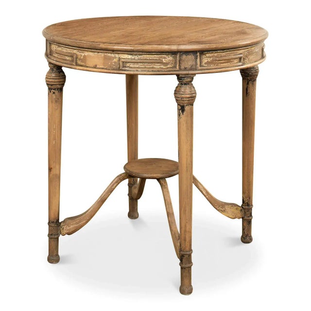 French Country-Style Tea Table For Sale - Image 9 of 9