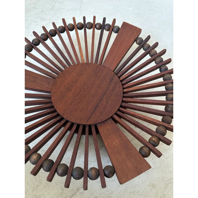 Mid-Century Modern Vintage 1980’s Artisan Mid-Century Sculptural Wood Bowl / Vessel For Sale - Image 3 of 12