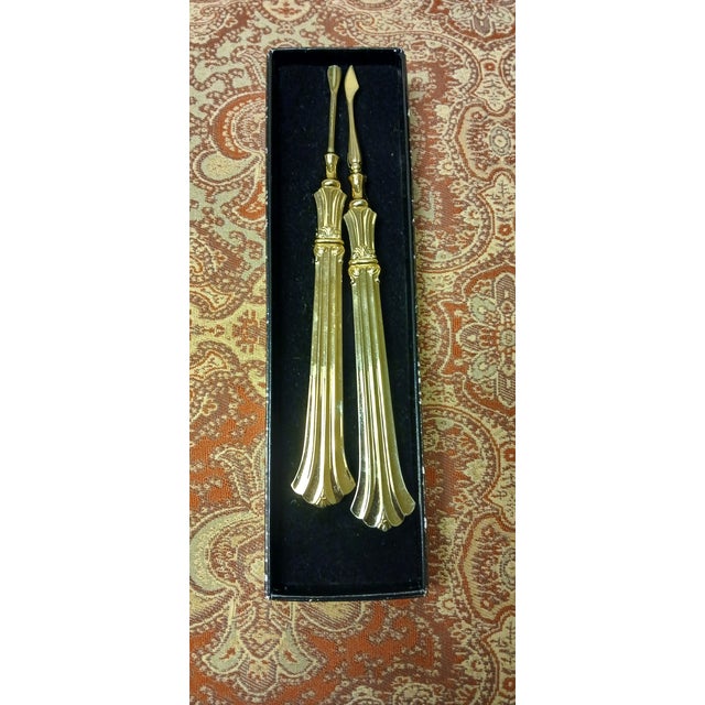 Vintage Reed & Barton Golden Rosewell Manicure Set- 2 Pieces For Sale - Image 11 of 12