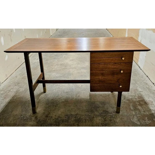 1970s Founders Style Writing Desk For Sale In New York - Image 6 of 11