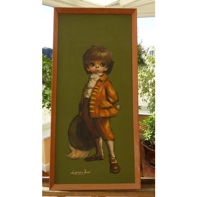 Barry Leighton-Jones “The Little Cavalier” Oil on Board, circa 1960–1970 Material: Oil on board A distinctive figurative...