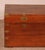 19th Century Camphor Wood Marine Chest with Double Locks For Sale - Image 4 of 15