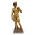 Early 20th Century Grand Tour Tortoiseshell Quartz/Mable Sculpture of Michelangelo's David For Sale