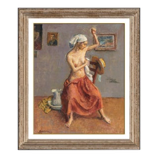 Mid 20th Century The Morning Chores, Robert Brackman For Sale