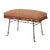 Vintage Mid Century Brass Bench For Sale