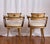 Mid-Century Modern Pair of Rare Vintage Dorothy Draper Fairmont Hotel Crown Room Chairs For Sale - Image 3 of 9