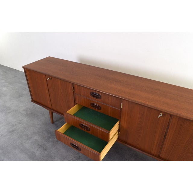 Mid-Century Modern Danish Teak Sideboard, 1960s For Sale - Image 15 of 17