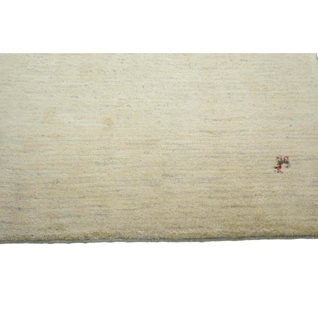 Hand-Knotted Gabbeh Loribaft Rug For Sale - Image 5 of 10