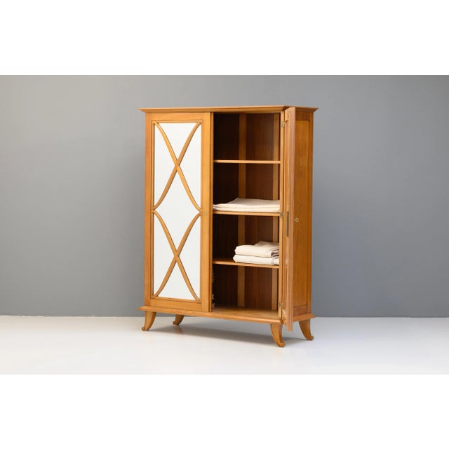 Mirror Fronted Cabinet, 1950s For Sale - Image 4 of 10