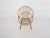 Rattan & Metal Lounge Chair from Rohe Noordwolde, the Netherlands, 1950s For Sale - Image 3 of 10