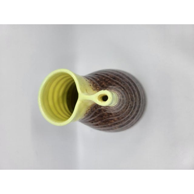 Vintage Pitcher in Glazed Ceramic from Poterie d'Accolay, France, 1970s For Sale - Image 9 of 14