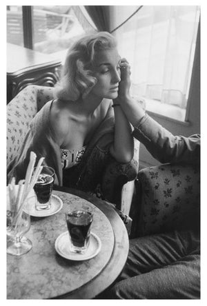 'Joan Scott in Cannes' Unframed Archival Pigment Print