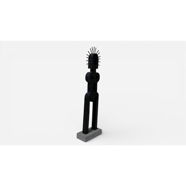 Folk Art 1960s Jeri Summers Folk Art Sculpture For Sale - Image 3 of 3