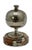 Late 19th Century Fine Antique Nickel Plated Bronze & Marble Front Desk Bell With Rotating Knob Old Telephone Style Ring Tone For Sale - Image 5 of 11