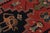 Textile Antique Bidjar Kilim Rug in Red, Blue Tribal Geometric Pattern For Sale - Image 7 of 8