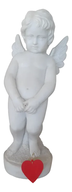 Carrara Marble Angel by Achille Grassi