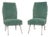 Set of Italian Velvet Side Chairs by Gigi Radice for Minotti, 1950s For Sale