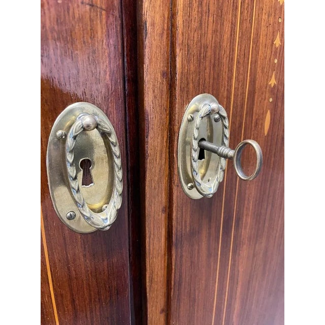 Art Nouveau Credenza in Rosewood, 1910s For Sale - Image 3 of 9