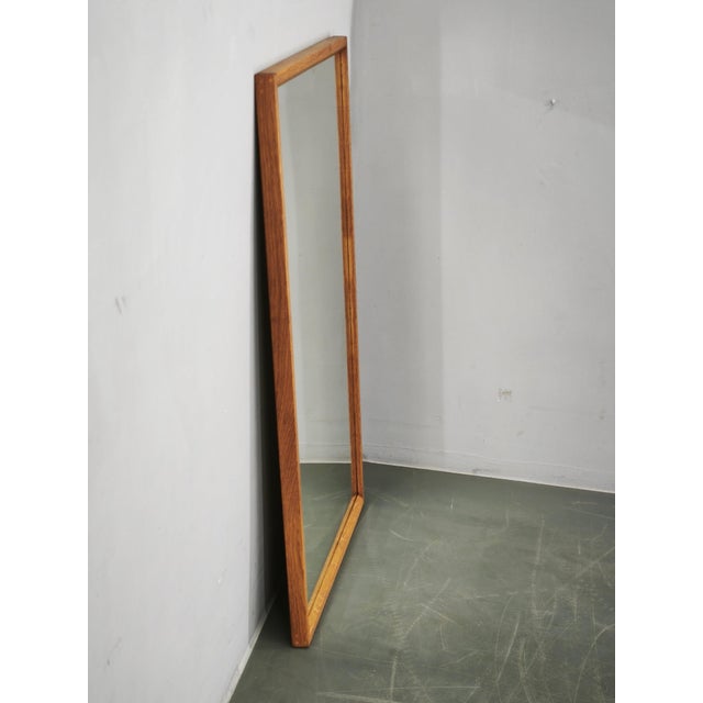Danish No. 146 Oak Wall Mirror by Aksel Kjersgaard For Sale - Image 6 of 10