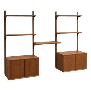 Teak Shelving System by Poul Cadovius for Cado, 1960s For Sale